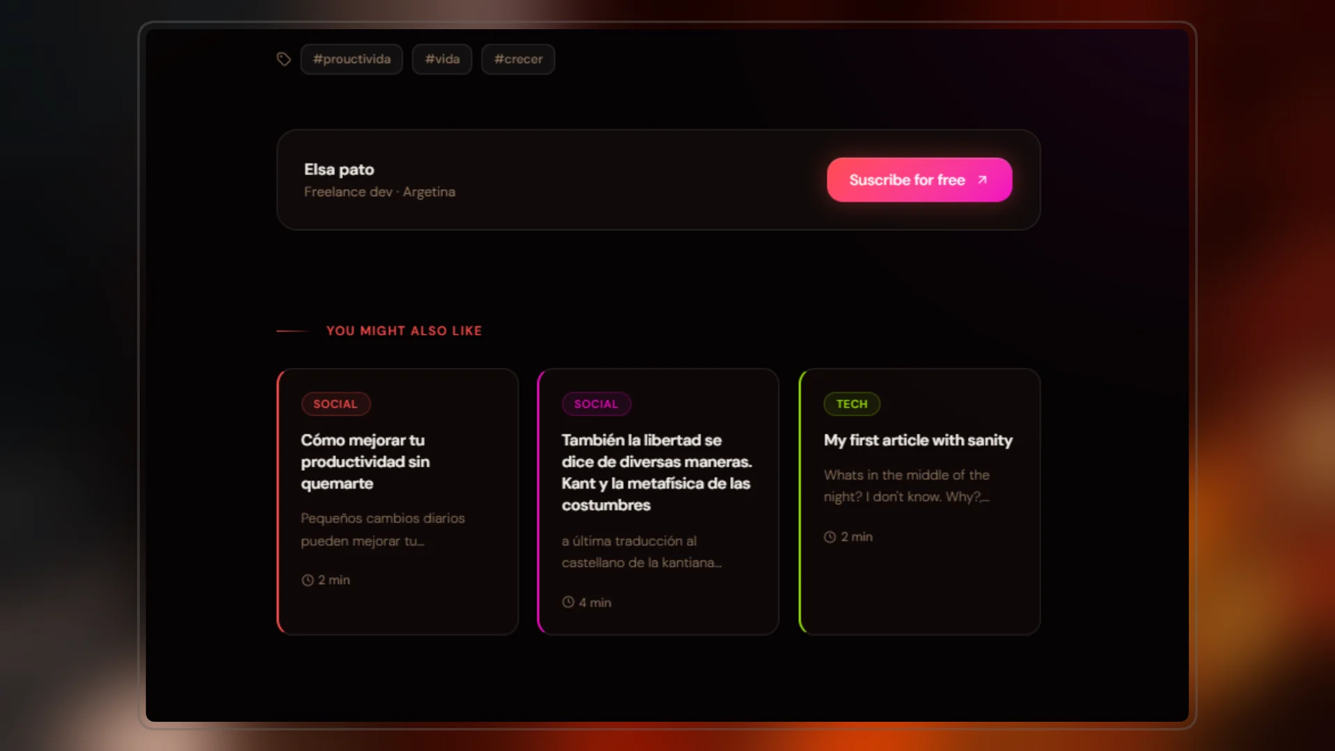Image of BlogSite — Next.js 15 Blog Template with Sanity CMS